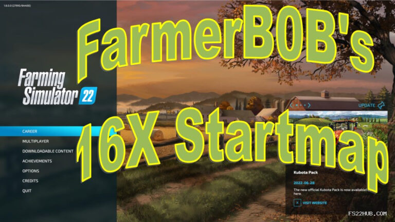 FarmerB0B’s 16X Playable Blank Startmap V1.0 Mod for Melon playground