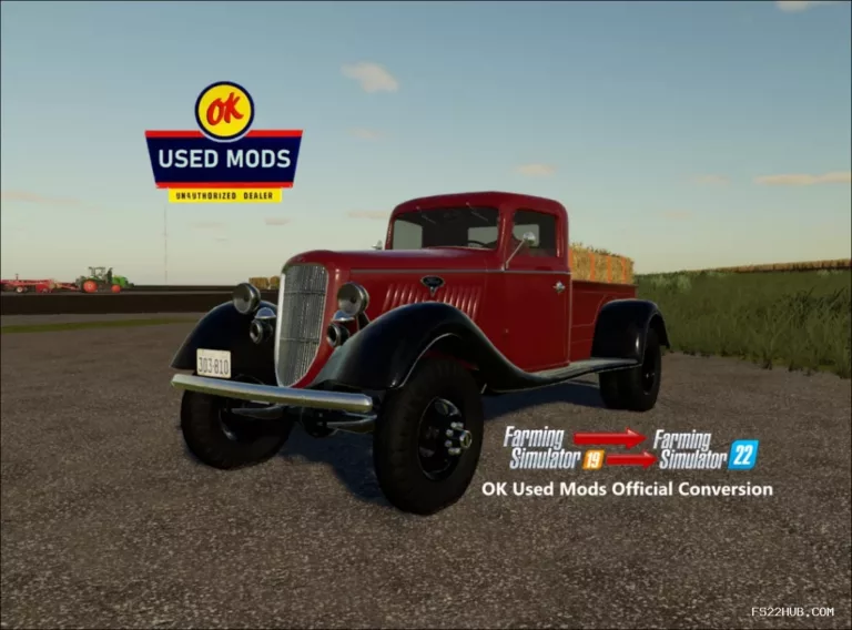 1935 Ford Truck Dually v2.0 Mod for Melon playground