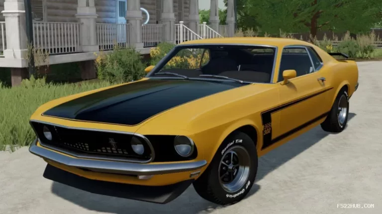 1969 FORD MUSTANG V2.0 Mod for Melon playground