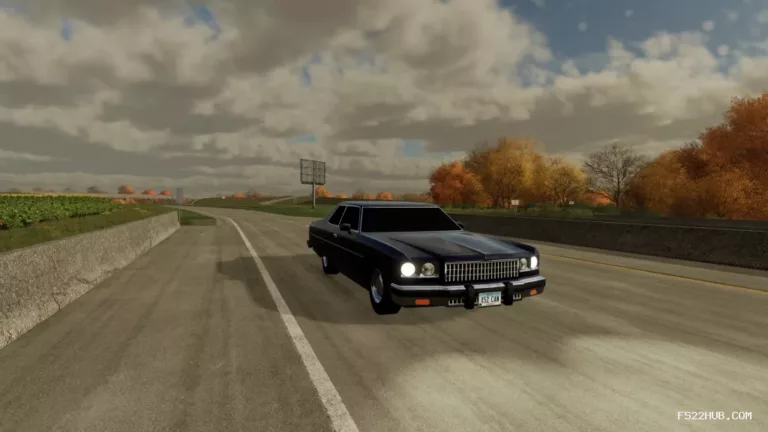 1975 CHEVROLET CAPRICE LOOKALIKE V1.0 Mod for Melon playground