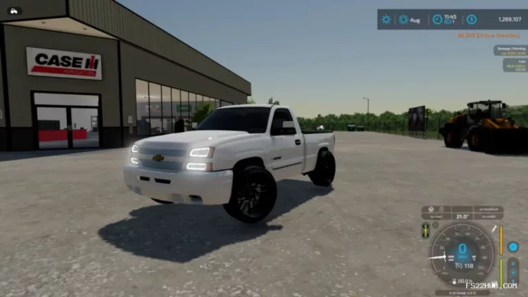 2006 Chevy 2500 Race Truck Mod for Melon playground