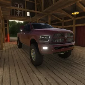 2018 Ram Show Truck Mod for Farming Simulator 22