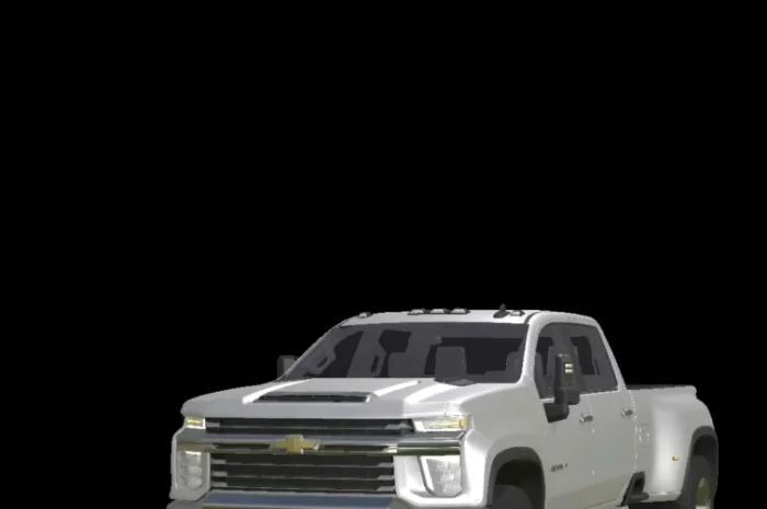2020 Chevy Silverado (Updated Sounds) Mod for Farming Simulator 22