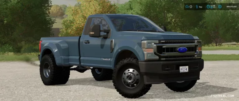 2022 FORD F350 XLT SINGLE CAB LONG BED V1.0 Mod for Melon playground