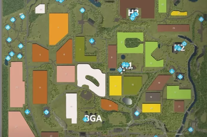 ALTENHAUSEN MAP V1.1 Mod for Farming Simulator 22