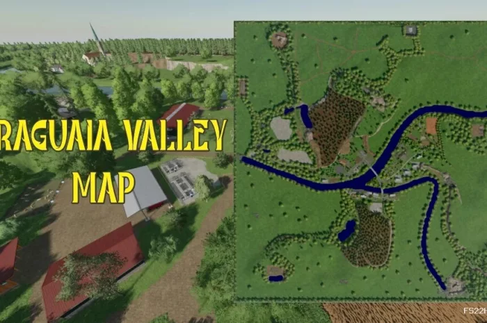 ARAGUAIA VALLEY MAP V1.0 Mod for Farming Simulator 22