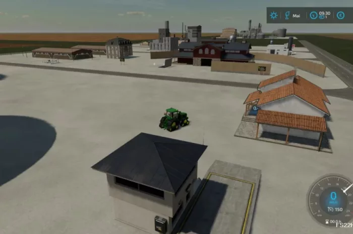 BIG FIELDS XXL 10KM V1.1 Mod for Farming Simulator 22