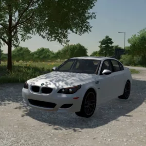 BMW E60 V1.0 Mod for Farming Simulator 22