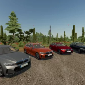 BMW SERIES 3 TOURING 2022 V1.0 Mod for Farming Simulator 22