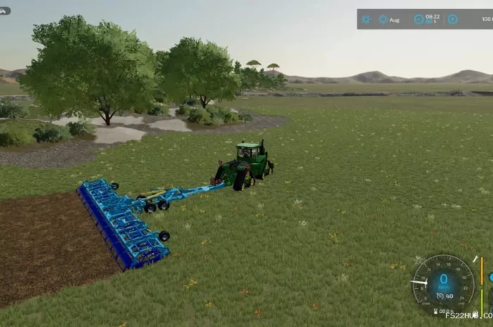 BRACHLAND / WASTELAND 4-FACH MAP V1.0 Mod for Farming Simulator 22