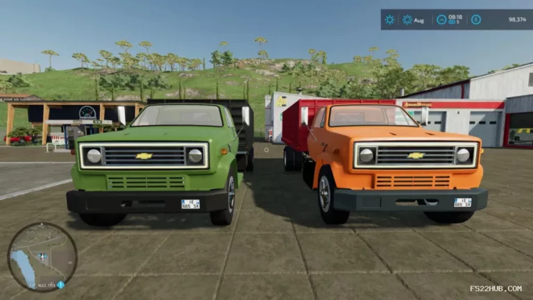 CHEVY C70 WITH MORE OPTIONS V1.0 Mod for Melon playground