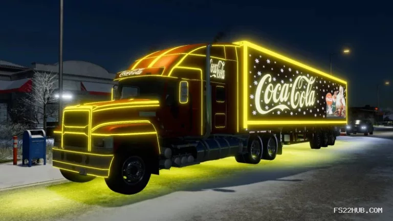 CHRISTMAS TRUCK AND TRAILER V1.0 Mod for Melon playground