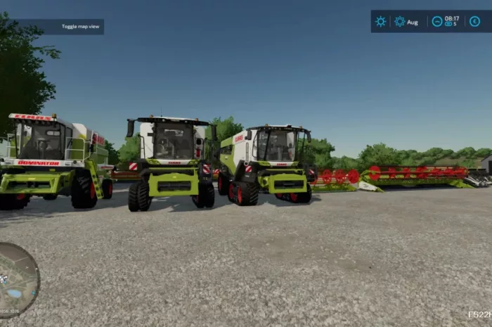 CLAAS HARVERTER PACK V1.0 Mod for Farming Simulator 22