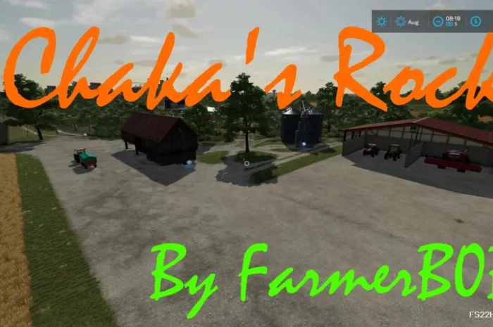 Chaka’s Rock V001 Mod for Farming Simulator 22