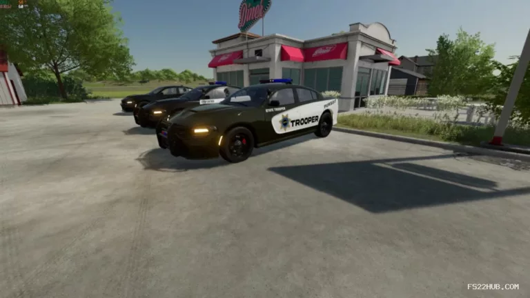 Dodge Charger SRT Hellcat Police Cruiser Mod for Melon playground