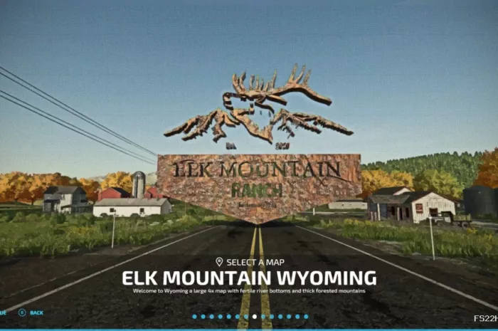 ELK MOUNTAIN WYOMING V2.0 Mod for Farming Simulator 22