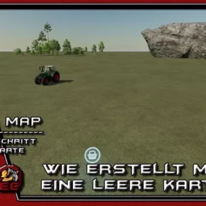 EMPTY MAP FOR MAPPING SINGLE AND 4-FOLD V1.0 Mod for Farming Simulator 22