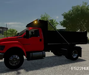 F750 Dump Truck V1.0 Mod for Farming Simulator 22