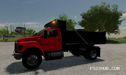 F750 Dump Truck V1.0 Mod for Melon playground