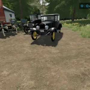 FORD MODEL T AND MODEL A V1.0 Mod for Farming Simulator 22