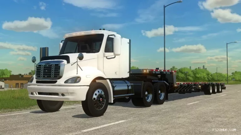 FREIGHTLINER COLUMBIA SEMI V1.0 Mod for Melon playground