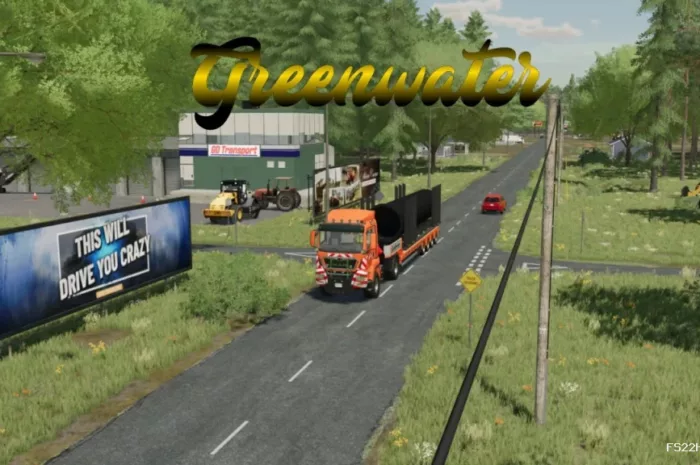 GREENWATER TP V1.3 Mod for Farming Simulator 22