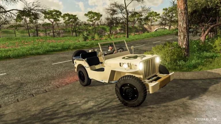 JEEP WILLYS V1.1 Mod for Melon playground