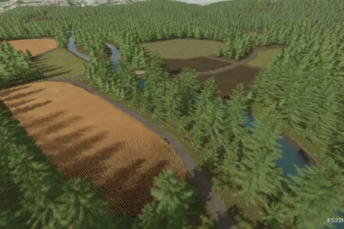 KUUSELA MAP V1.5 Mod for Farming Simulator 22