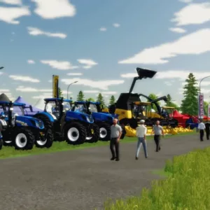 LA FOIRE DE POUSSAY V1.0 Mod for Farming Simulator 22