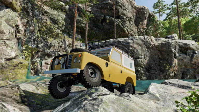 LAND ROVER SERIES III V1.0 Mod for Melon playground