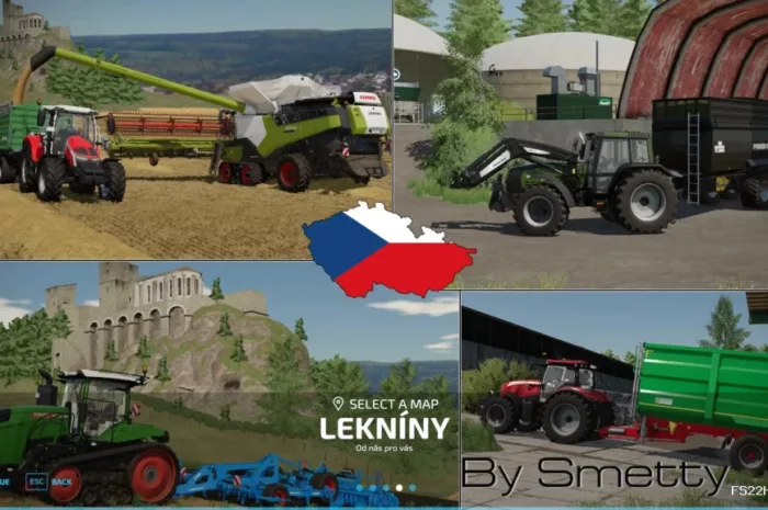 LEKNINY MAP V1.1.0.1 FINAL Mod for Farming Simulator 22