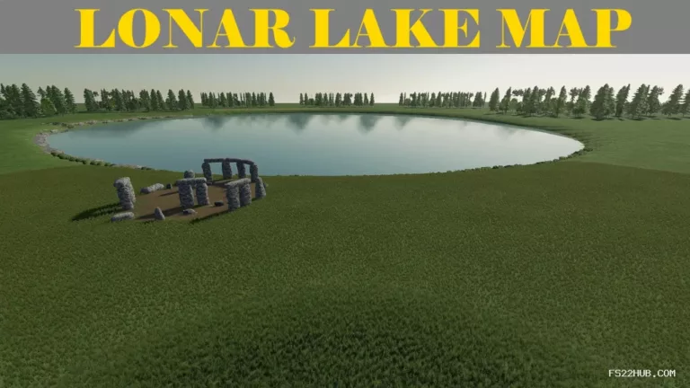 LONAR LAKE MAP V1.0 Mod for Melon playground