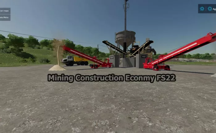 MINING CONSTRUCTION ECONOMY V5.1 Mod for Farming Simulator 22