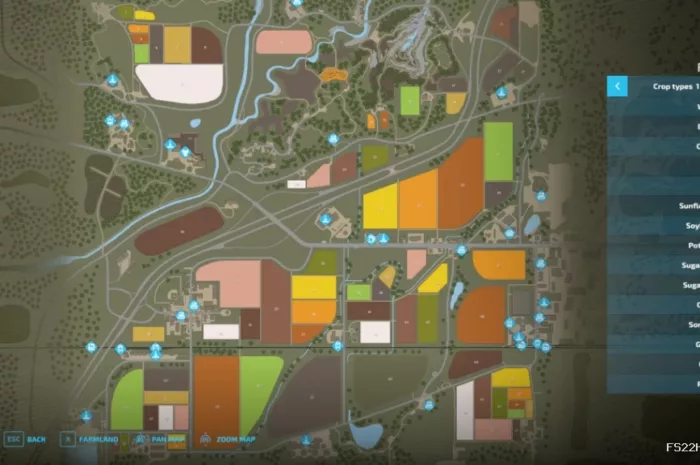 Pond Creek Ranch v1.0 Mod for Farming Simulator 22
