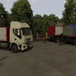 RENAULT AND TRAILERS V1.0 Mod for Farming Simulator 22