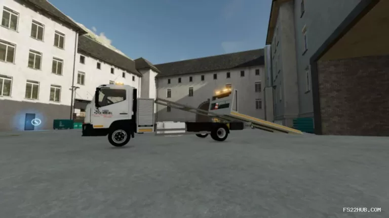 RENAULT D7.5 TOW TRUCK V1.0 Mod for Melon playground