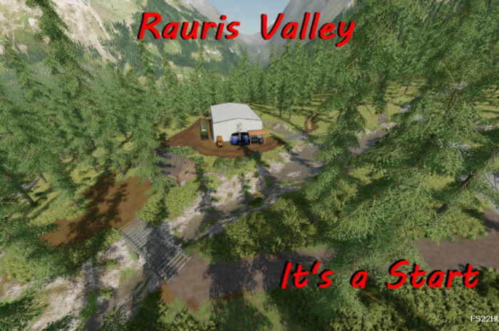 Rauris Valley V1.0 Mod for Farming Simulator 22