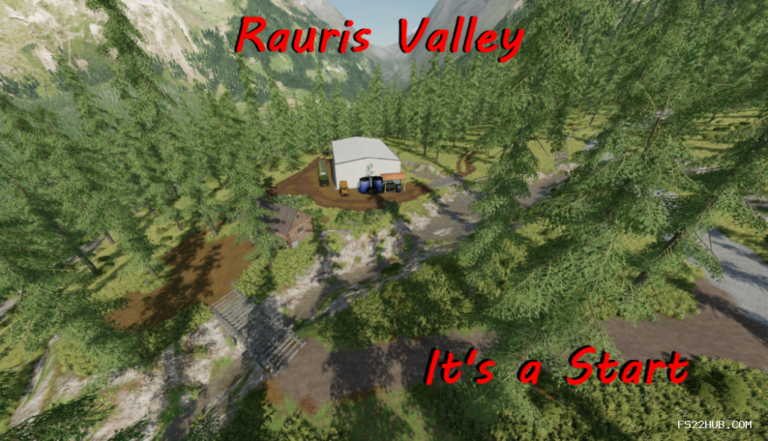 Rauris Valley V1.0 Mod for Melon playground