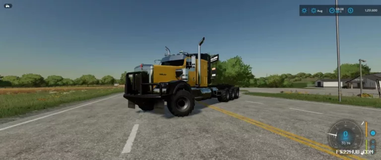 T800 WINCH TRUCK V1.0 Mod for Melon playground