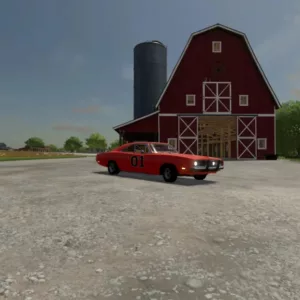 THE GENERAL LEE V1.0 Mod for Farming Simulator 22