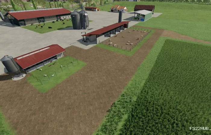 VOLKSLERON MAP V3.0 Mod for Farming Simulator 22