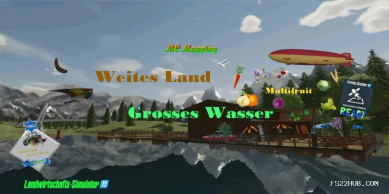 Vast land, great water V1.1 Mod for Melon playground